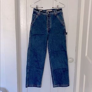 Levis Ribcage Straight Utility Jean